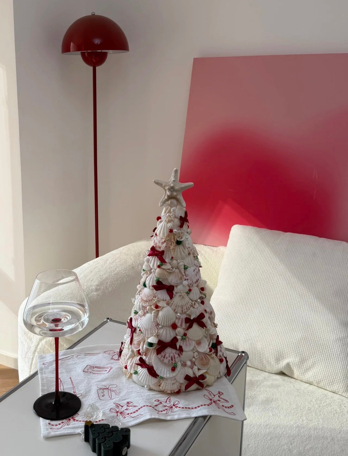 Seashell Christmas Tree Ornaments - Creative Home Decor, Festival Atmosphere Essential